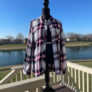 Beach lunch lounge flannel red